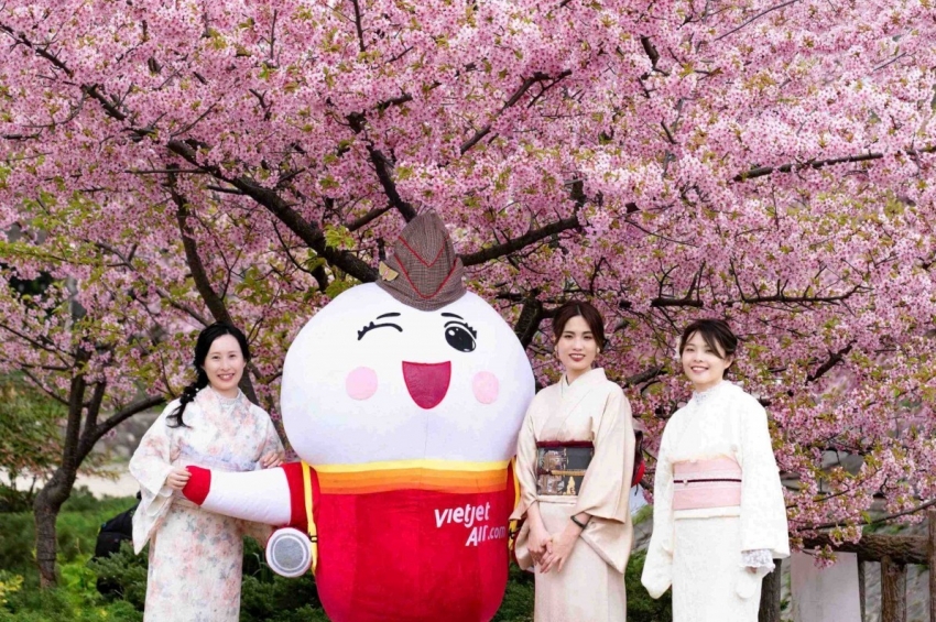 Cùng Vietjet hòa mình vào sắc màu văn hóa Việt Nam tại Nagoya