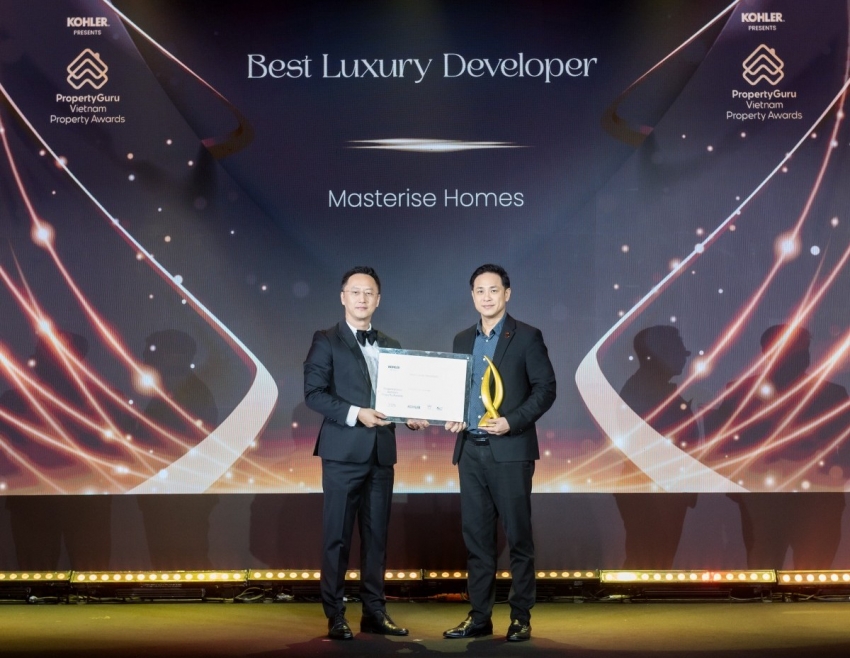 Masterise Homes được vinh danh 'Nhà phát triển bất động sản hạng sang tốt nhất Việt Nam'