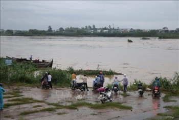 Quảng Ngãi: Lũ trên sông Trà Khúc vượt báo động 3 và tiếp tục lên nhanh