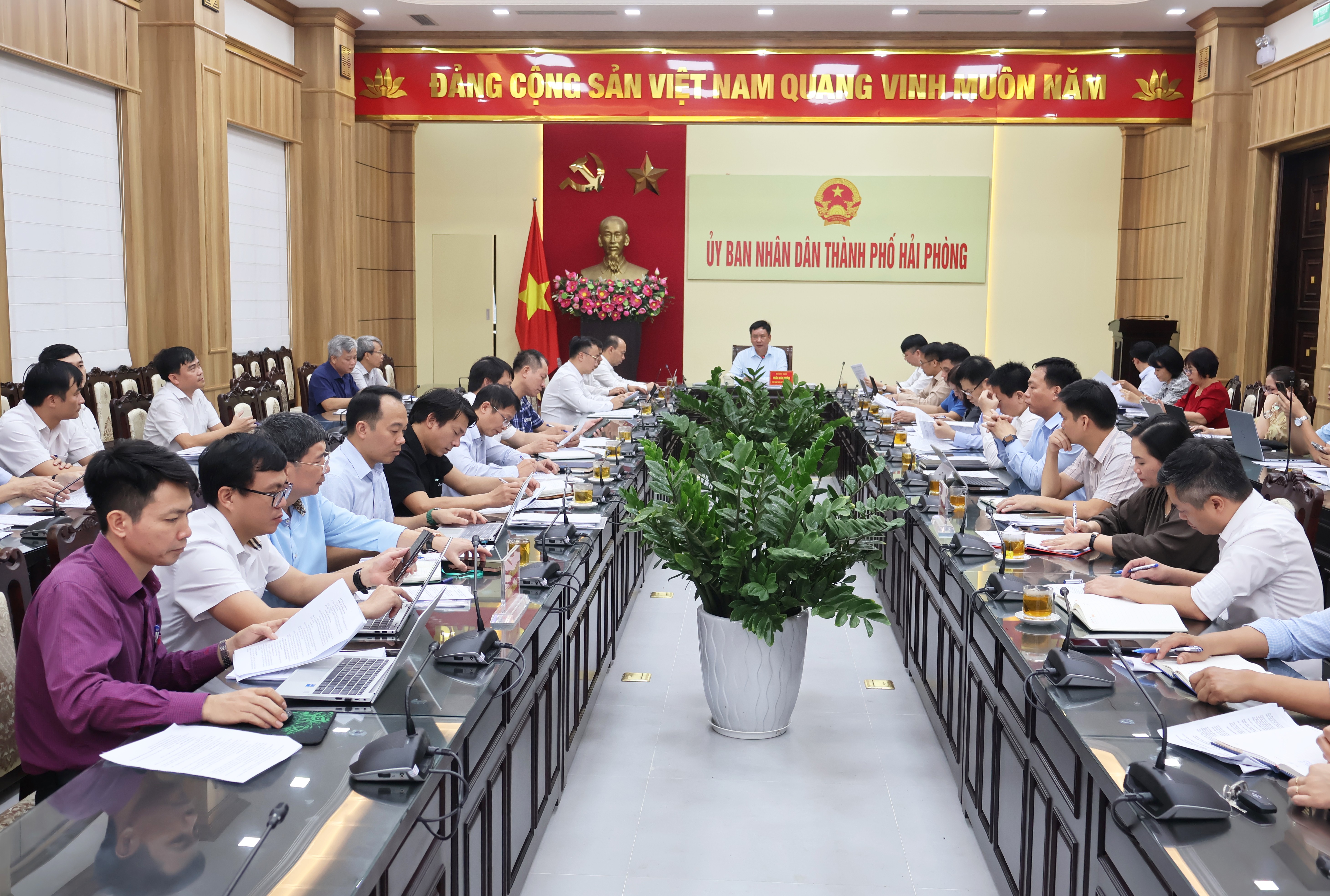 Lãnh đạo TP Hải Phòng đôn đốc tiến độ giải ngân vốn đầu tư công