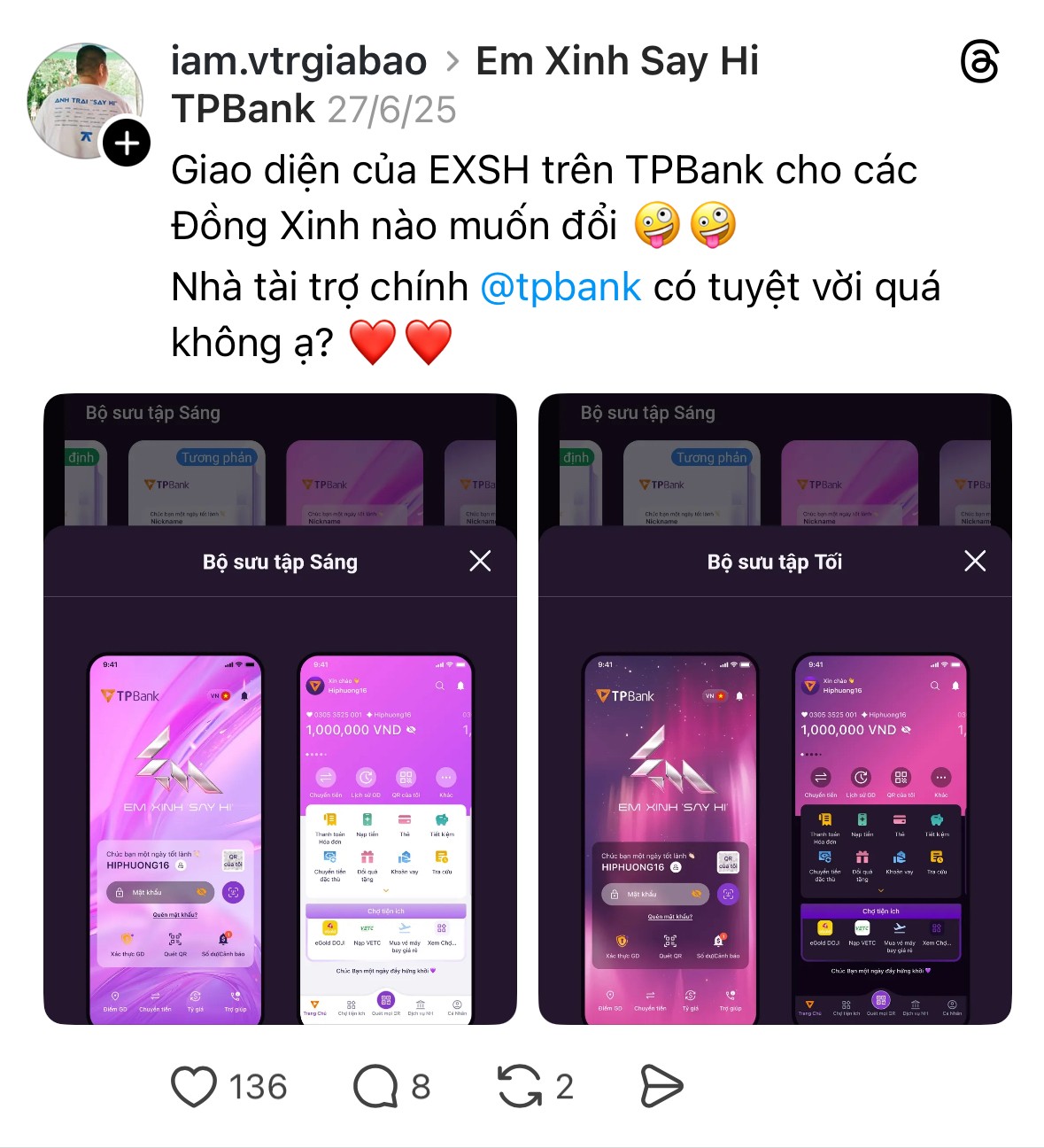 Thương hiệu chạm cảm xúc, TPBank tăng tốc với 'Em Xinh Say App Đỉnh'