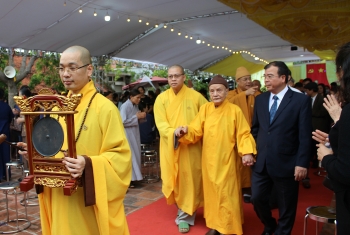 Hải Phòng công bố quyết định công nhận bảo vật quốc gia mộc bản chùa Trăm Gian