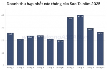 Sao Ta: Doanh thu tháng 10 khởi sắc, hai mảng chính cùng tăng