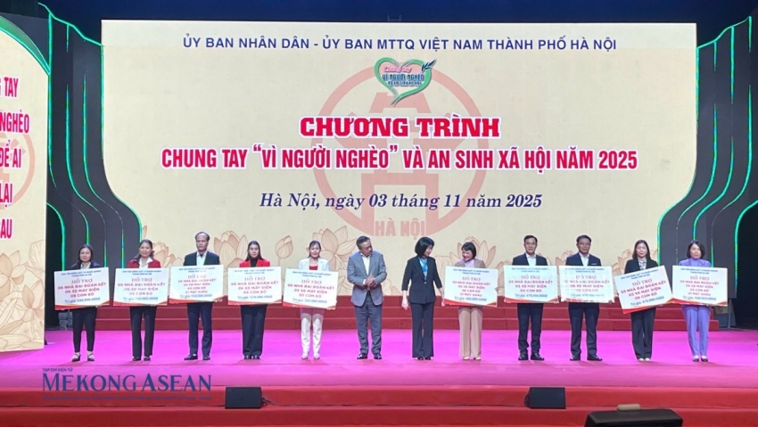 Hà Nội tiếp nhận hơn 93 tỷ đồng ủng hộ người nghèo trên địa bàn