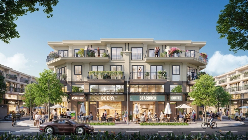 Sáu giá trị 'vàng' của shophouse Nam Long II Central Lake