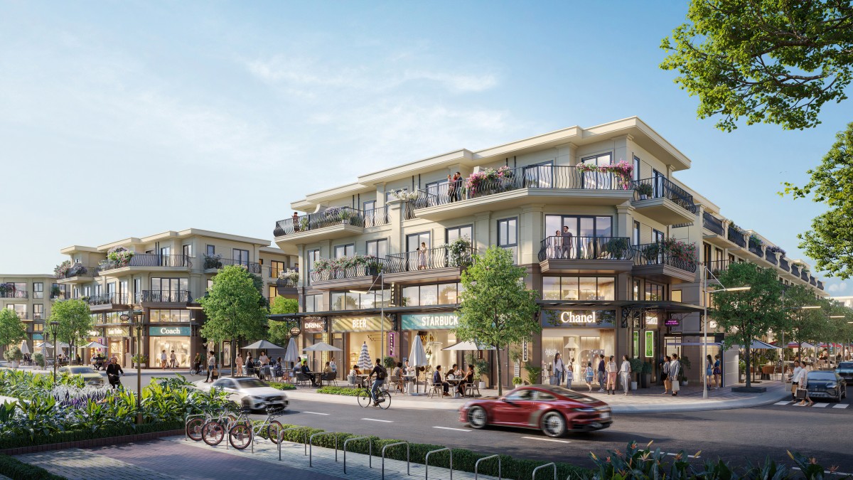 Sáu giá trị 'vàng' của shophouse Nam Long II Central Lake