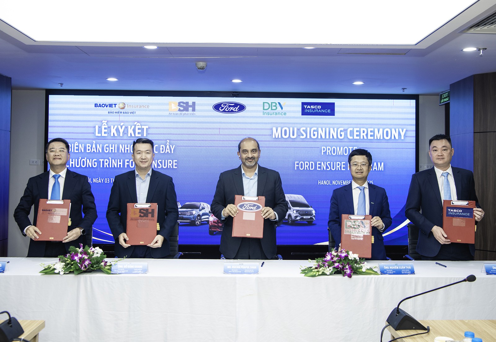 Ford hợp tác cùng các đối tác bảo hiểm hướng tới nâng cao dịch vụ