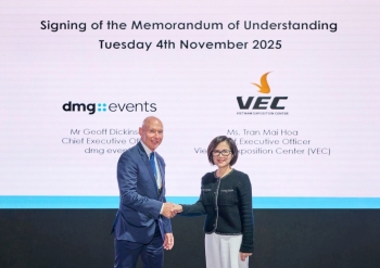 VEC và dmg events công bố hợp tác chiến lược