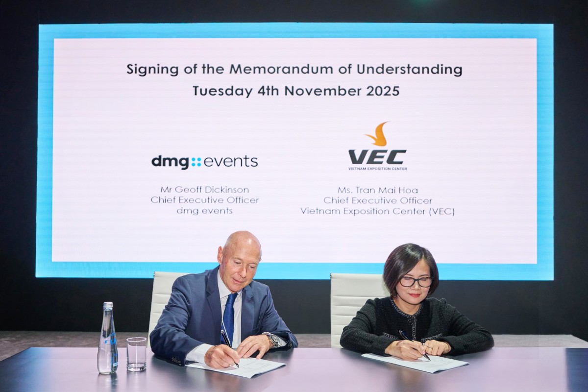 VEC và dmg events công bố hợp tác chiến lược
