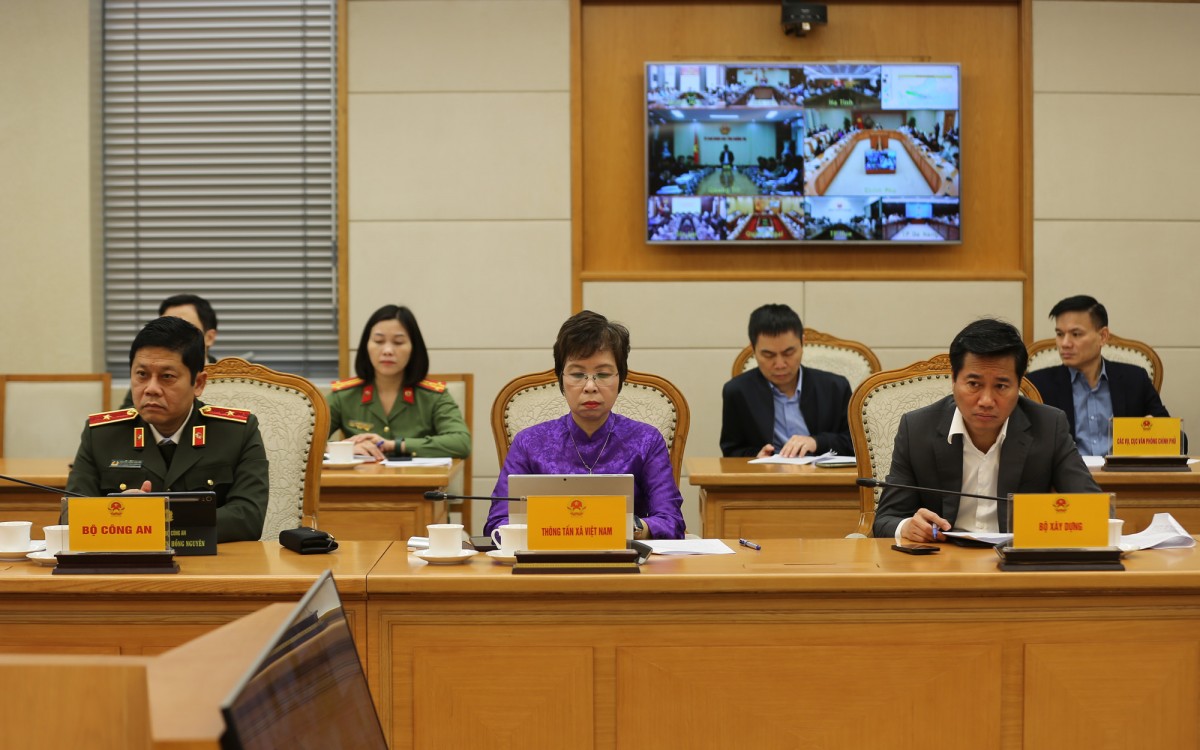 Các bộ, ngành và UBND các tỉnh, thành phố được đề nghị tập trung thực hiện nghiêm chỉ đạo của Thủ tướng Chính phủ tại Công điện số 208/CĐ-TTg, ngày 4/11, về chủ động phòng tránh, ứng phó với bão số 13. Ảnh: VGP.