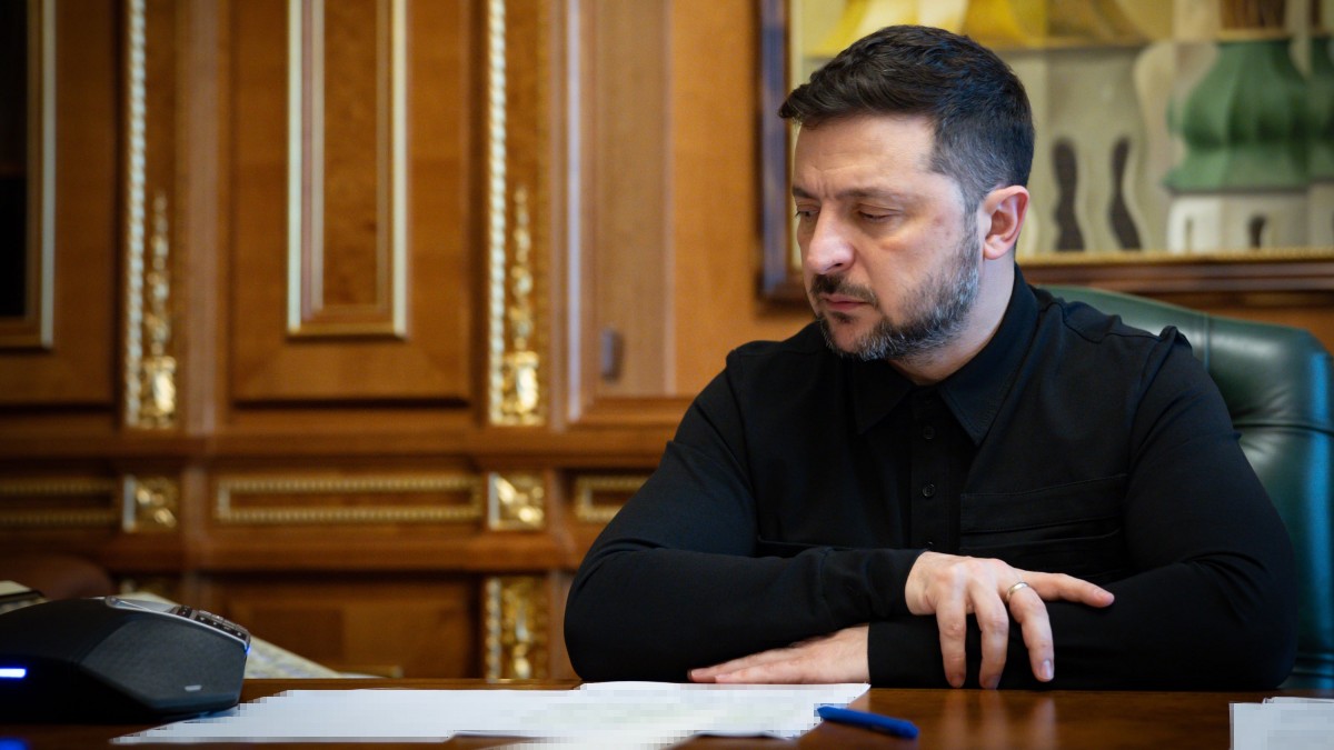 Tổng thống Ukraine Volodymyr Zelensky ngày 5/11. Ảnh: X/@ZelenskyyUa