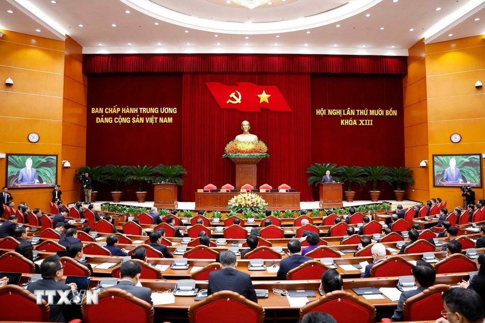 Tổng Bí thư Tô Lâm phát biểu bế mạc Hội nghị Trung ương 14