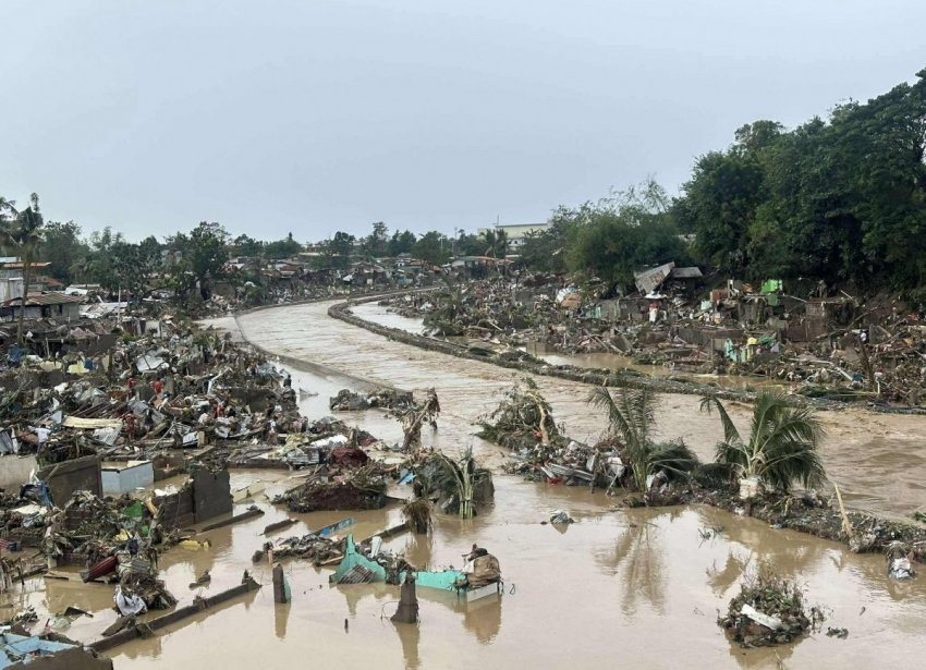 Philippines ban bố tình trạng thảm họa quốc gia sau bão Kalmaegi