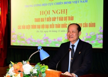 Cựu chiến binh Việt Nam góp ý dự thảo Văn kiện Đại hội XIV của Đảng