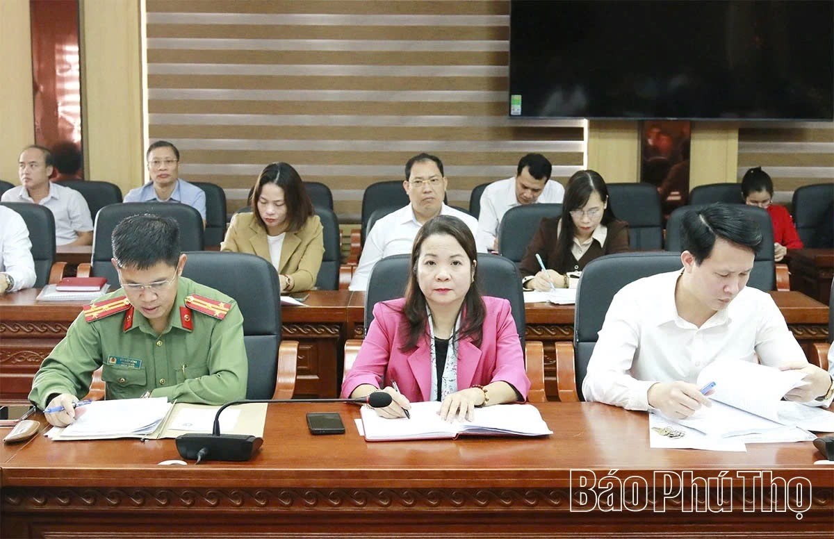 Phú Thọ lấy ý kiến đối với dự thảo các văn kiện trình Đại hội XIV của Đảng