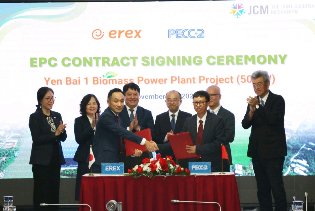 PECC2 tiếp tục làm tổng thầu xây dựng Nhà máy điện sinh khối 50MW của eREX