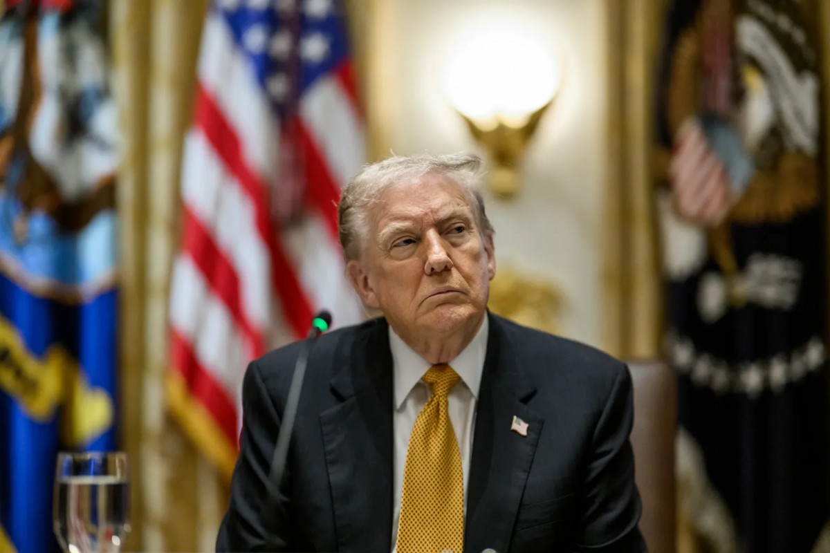 Tổng thống Mỹ Donald Trump tại Nhà Trắng ngày 7/11. Ảnh: Nhà Trắng