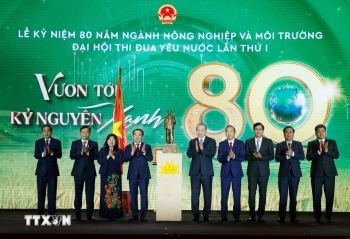 Tổng Bí thư Tô Lâm dự lễ kỷ niệm 80 năm ngành nông nghiệp và môi trường