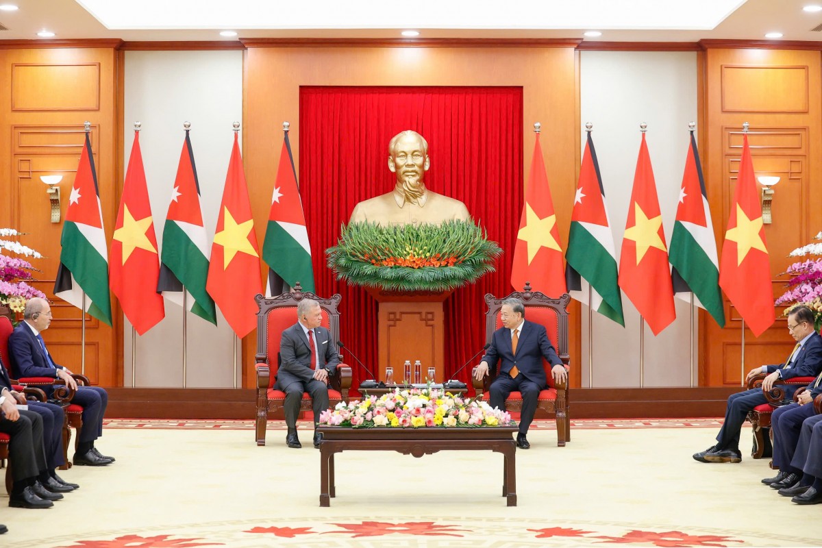 Tổng Bí thư: Việt Nam và Jordan sẽ trở thành đối tác tin cậy của nhau
