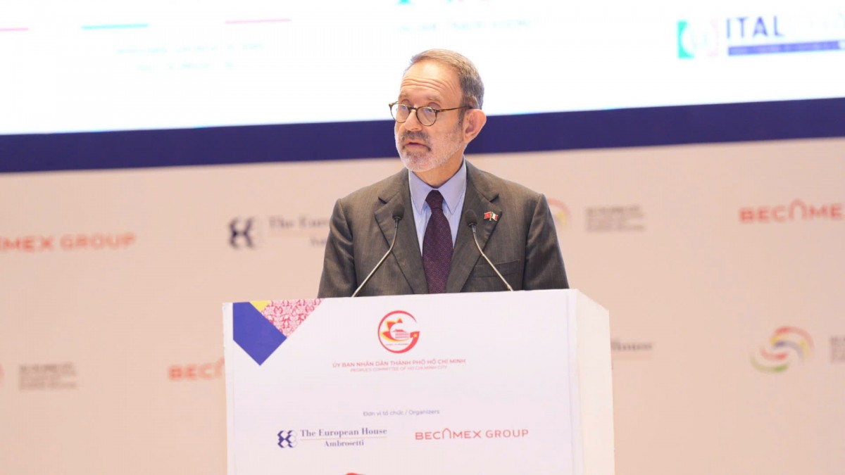 TP HCM kỳ vọng trở thành điểm kết nối hợp tác giữa Italy - ASEAN