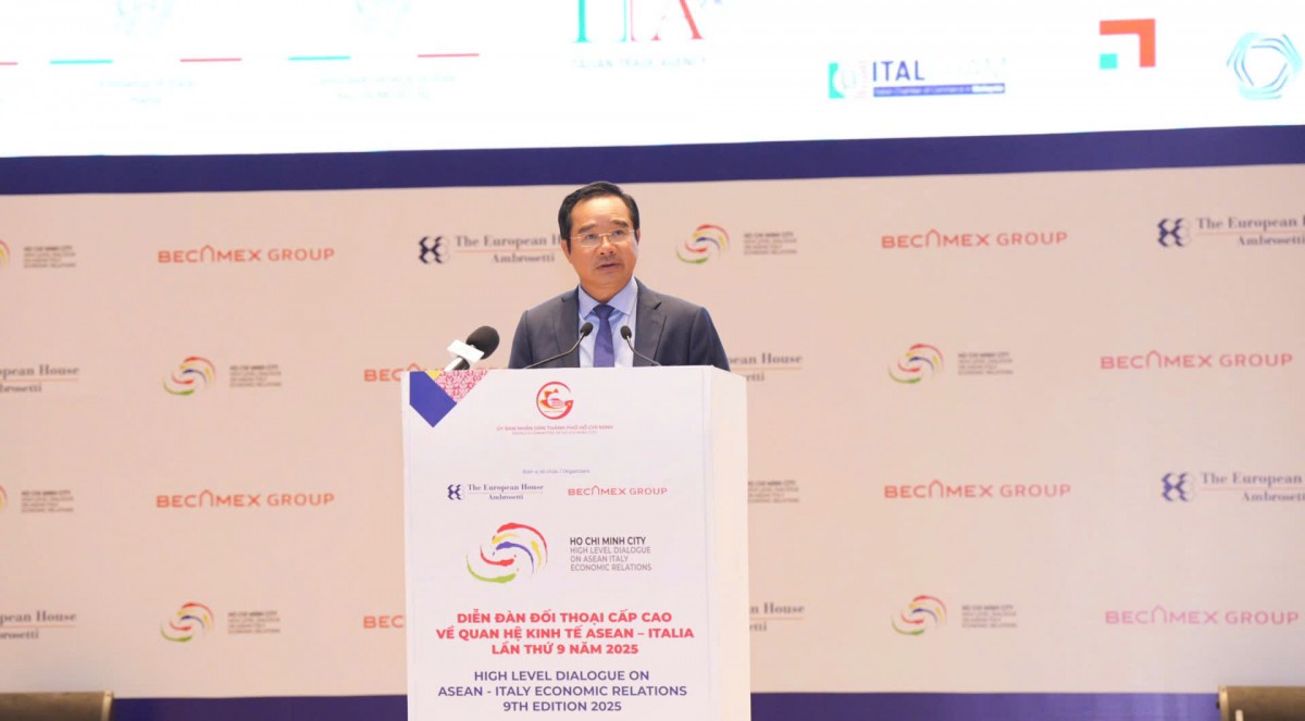 TP HCM kỳ vọng trở thành điểm kết nối hợp tác giữa Italy - ASEAN