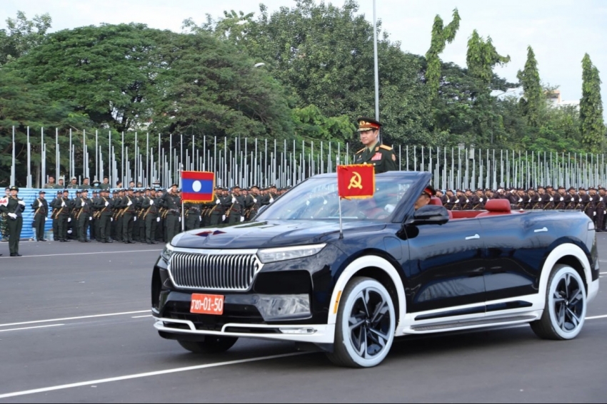 Lào chuẩn bị diễu binh kỷ niệm 50 năm Quốc khánh