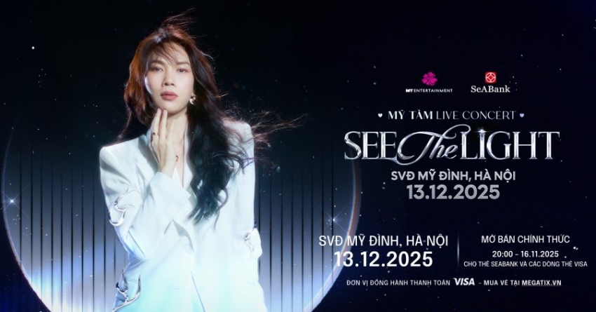 Chủ thẻ SeABank nhận đặc quyền tại Live concert Mỹ Tâm