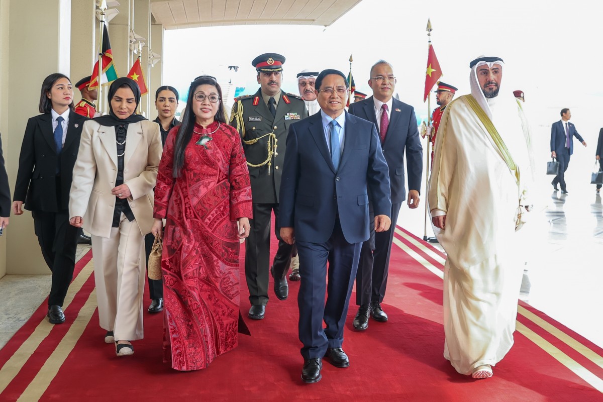Thủ tướng Phạm Minh Chính và Phu nhân bắt đầu thăm chính thức Kuwait