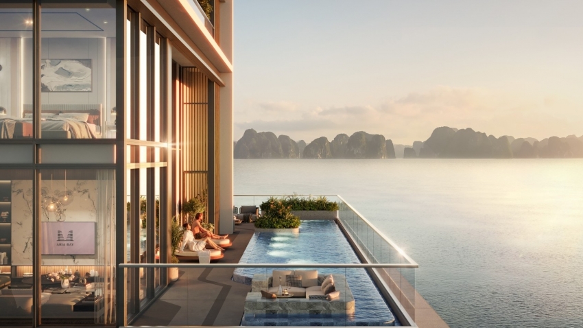 Hệ tiện ích đa tầng tại Aria Bay thu hút cộng đồng thời thượng