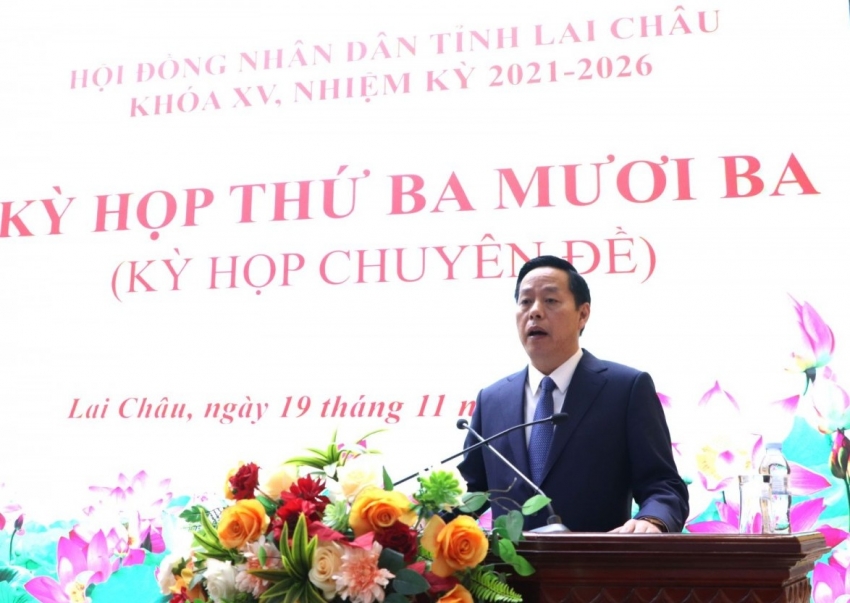 Ông Hà Quang Trung làm Chủ tịch UBND tỉnh Lai Châu