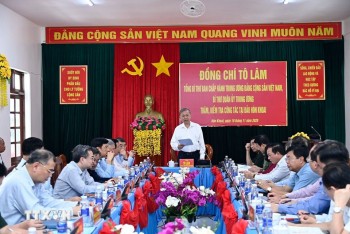 Tổng Bí thư Tô Lâm thăm và làm việc tại đảo Hòn Khoai