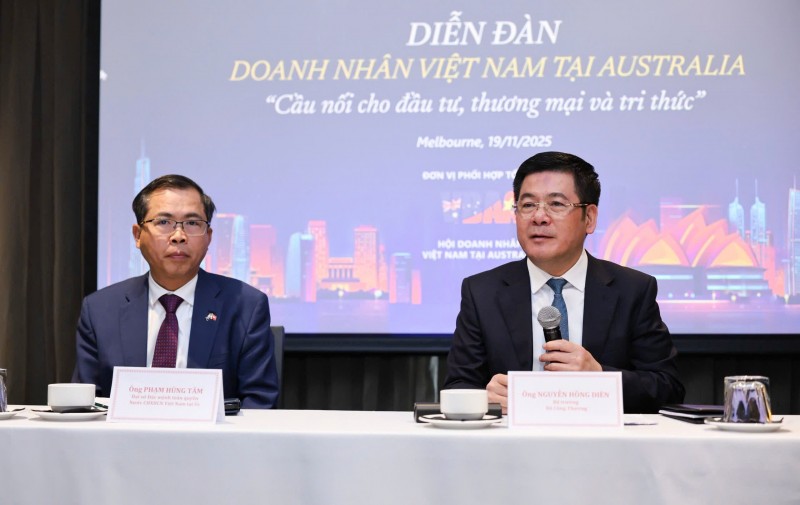 Bộ Công Thương tổ chức Diễn đàn Doanh nghiệp Việt Nam – Australia