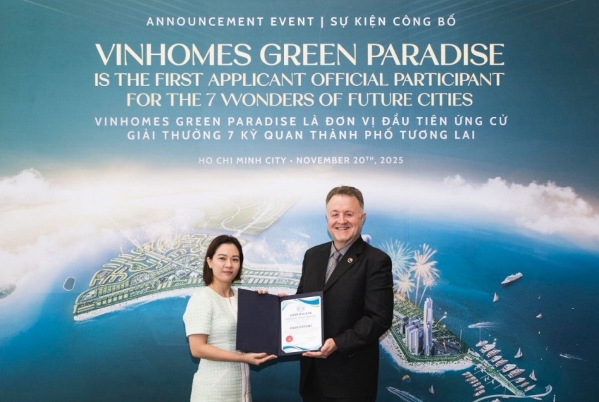 Vinhomes Green Paradise là ứng viên đầu tiên của '7 kỳ quan đô thị tương lai'