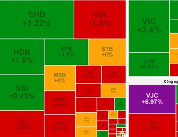 VJC ‘cất cánh’ bay cao, VN30 tiếp tục là điểm tựa của VN-Index