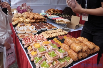 Hơn 120 gian hàng hội tụ tại Liên hoan Ẩm thực Quốc tế 2025 ở Hà Nội