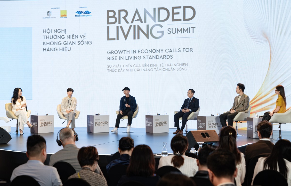Masterise Homes dẫn dắt xu hướng không gian sống hàng hiệu tại Branded Living Summit 2025