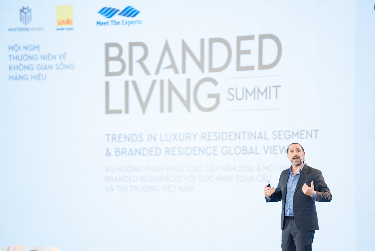 Masterise Homes dẫn dắt xu hướng không gian sống hàng hiệu tại Branded Living Summit 2025