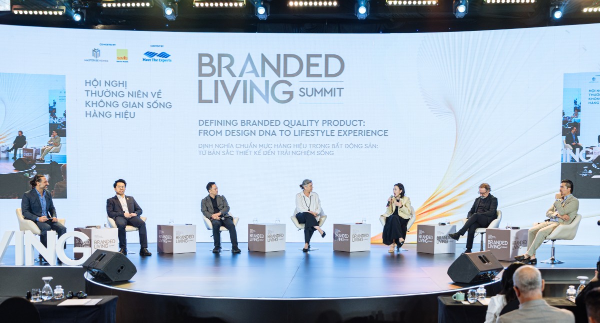 Masterise Homes dẫn dắt xu hướng không gian sống hàng hiệu tại Branded Living Summit 2025