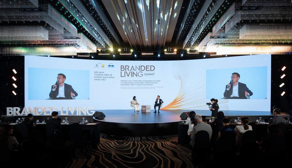 Masterise Homes dẫn dắt xu hướng không gian sống hàng hiệu tại Branded Living Summit 2025