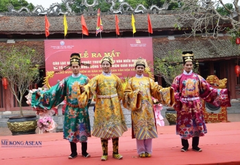 Đưa nghệ thuật và văn hóa truyền thống đến Văn miếu Mao Điền ở Hải Phòng