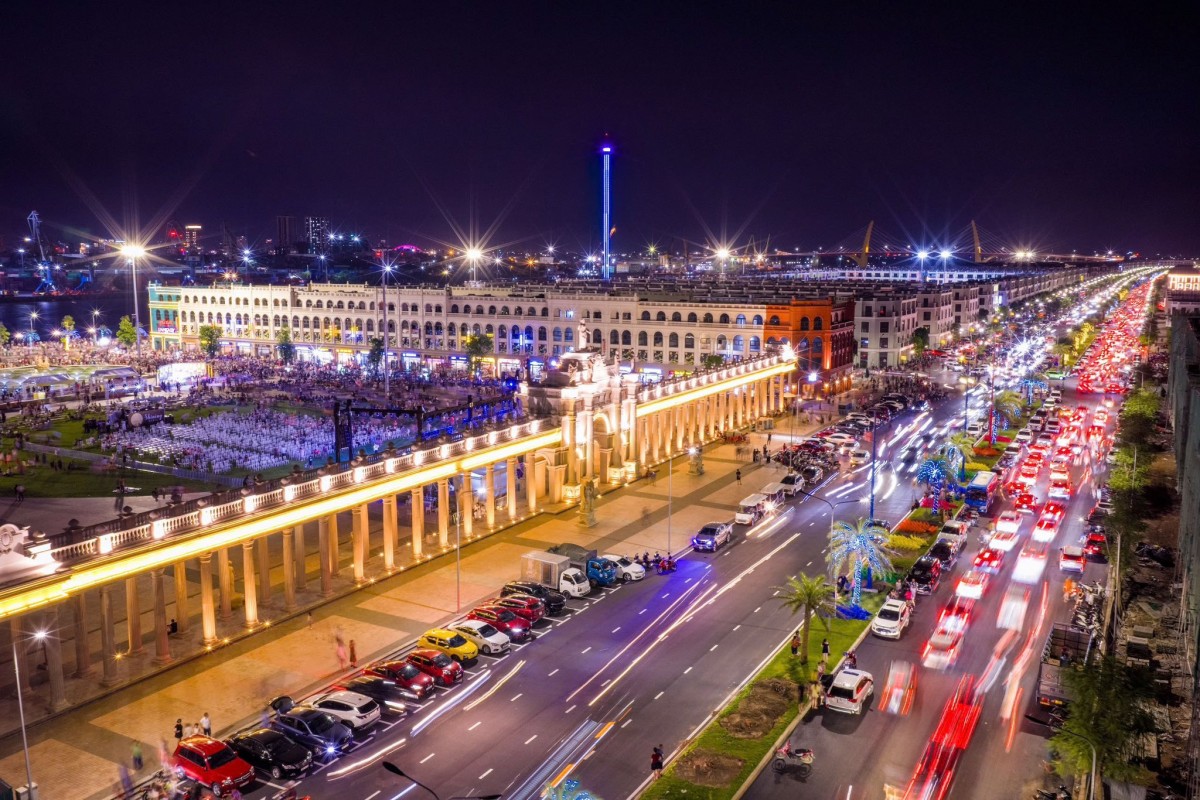 Nhà phố song diện trên đại lộ phồn vinh bậc nhất Hải Phòng