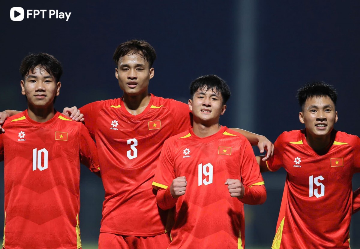 U17 Việt Nam ghi 14 bàn vào lưới U17 Quần đảo Bắc Mariana