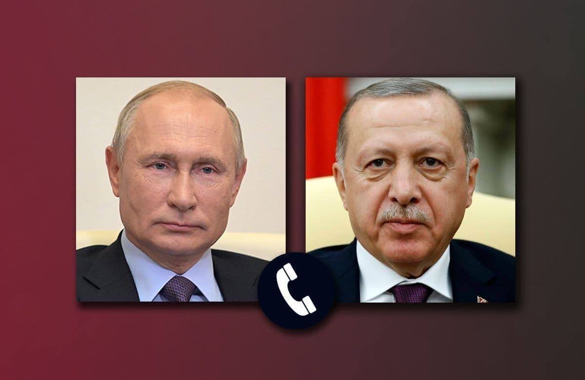 Ông Vladimir Putin (trái) và ông Recep Tayyip Erdogan. Ảnh: Bộ Ngoại giao Nga