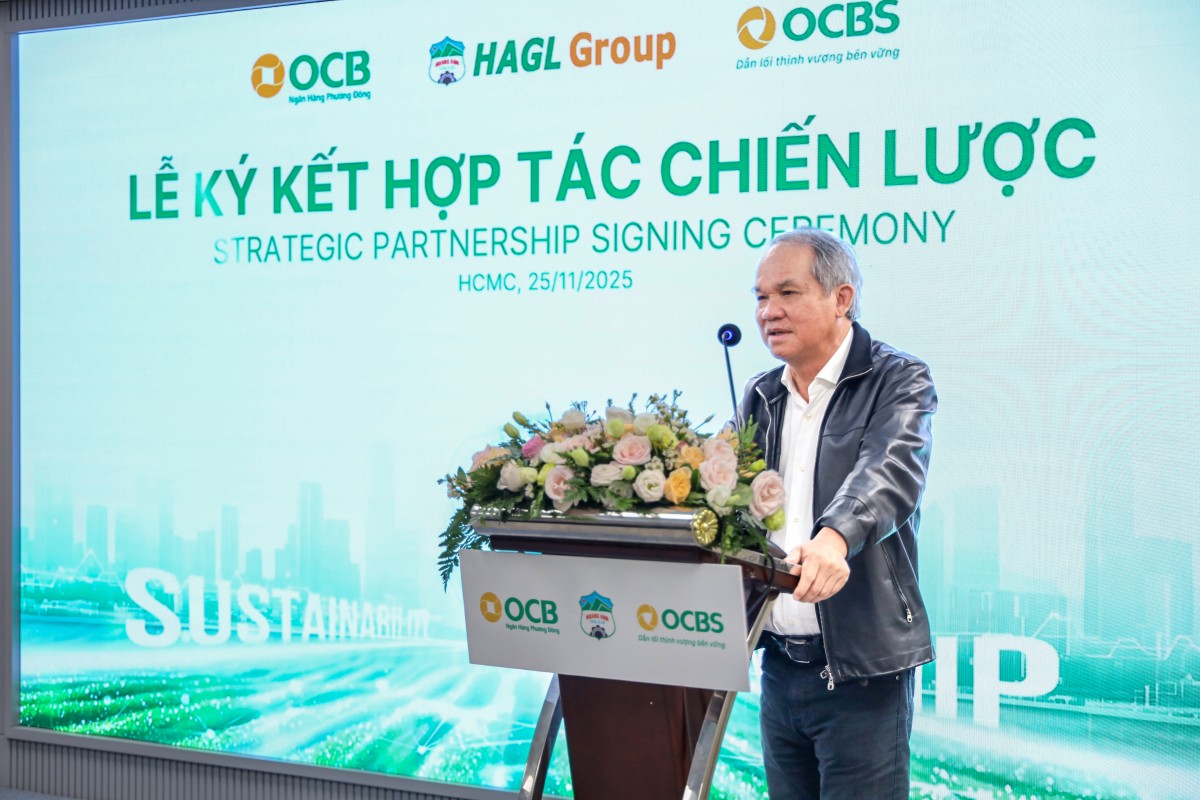 OCB, OCBS và Hoàng Anh Gia Lai thiết lập hợp tác chiến lược ba bên