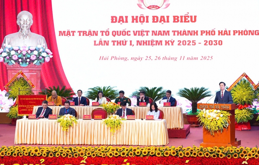Đại hội đầu tiên của MTTQ thành phố Hải Phòng theo mô hình tổ chức mới