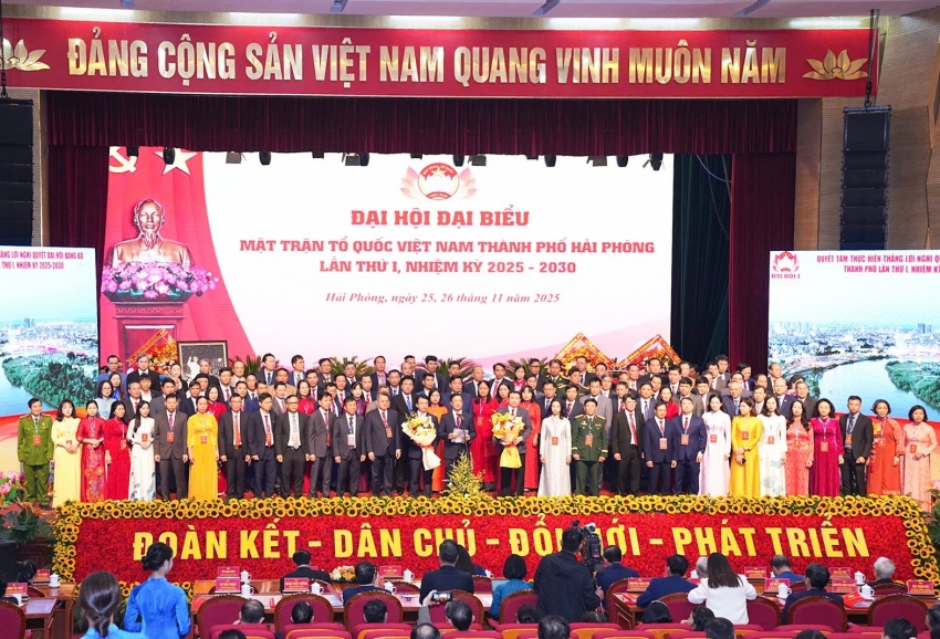 Ông Phạm Văn Lập tiếp tục làm Chủ tịch Ủy ban MTTQ thành phố Hải Phòng