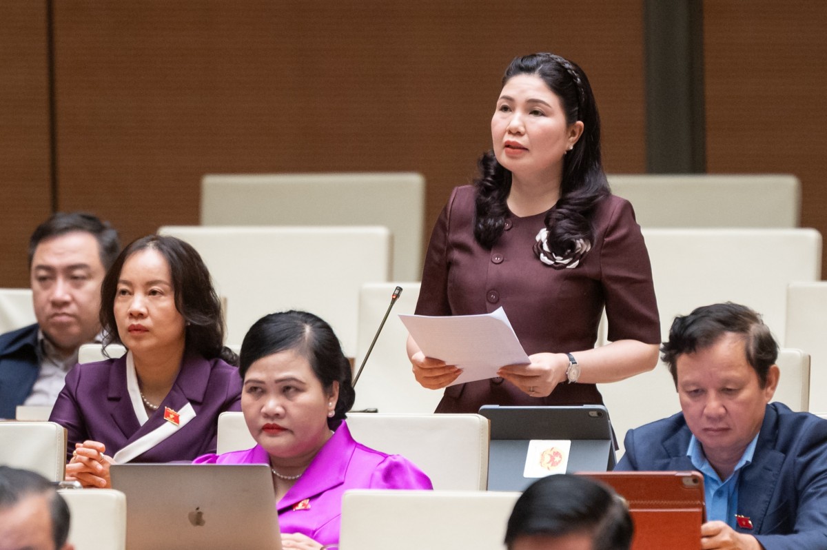 Đại biểu Trần Thị Vân - Đoàn ĐBQH tỉnh Bắc Ninh