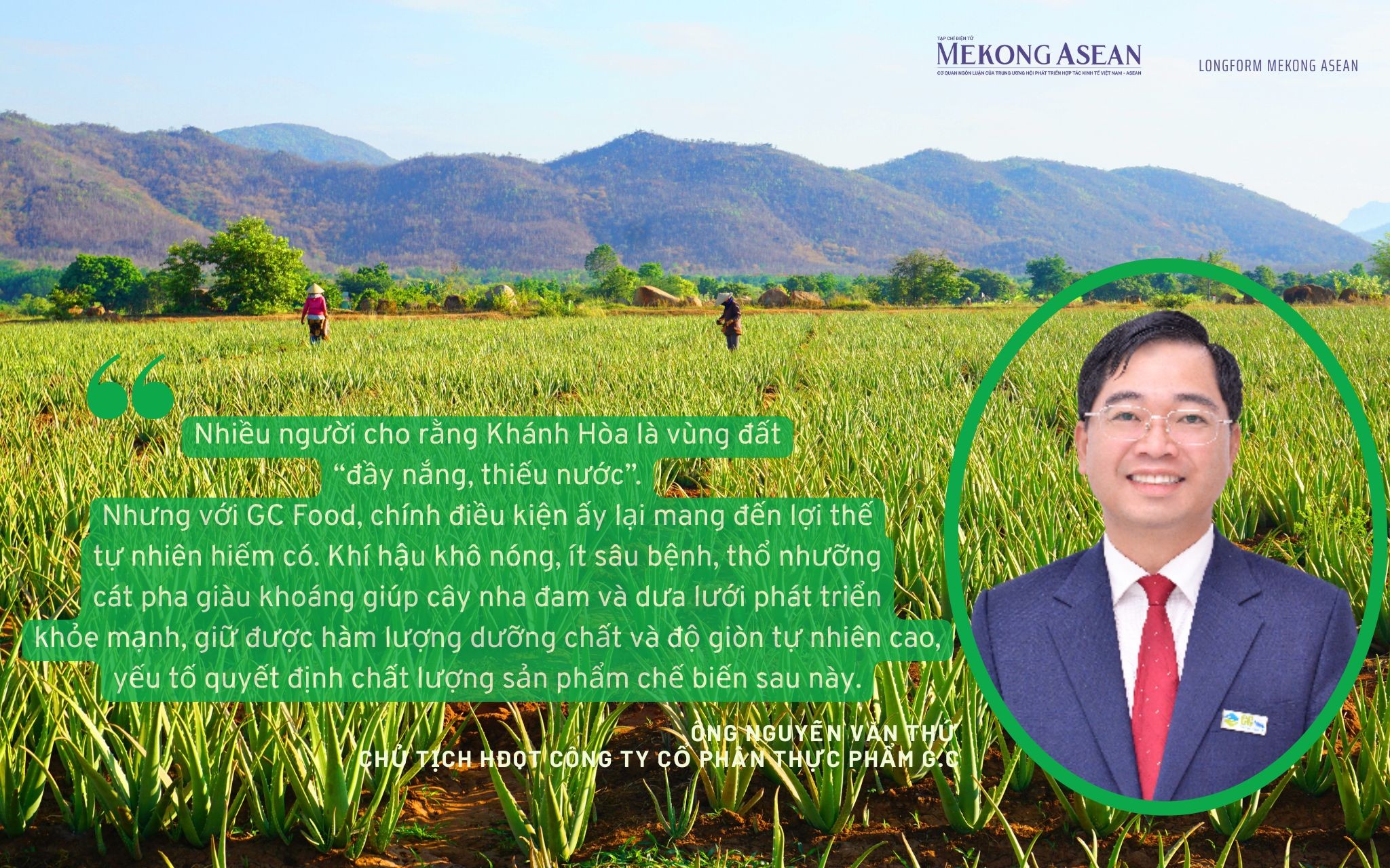 Sinh kế trên vùng đất khô hạn: GC Food gieo trồng những mùa xanh hạnh phúc