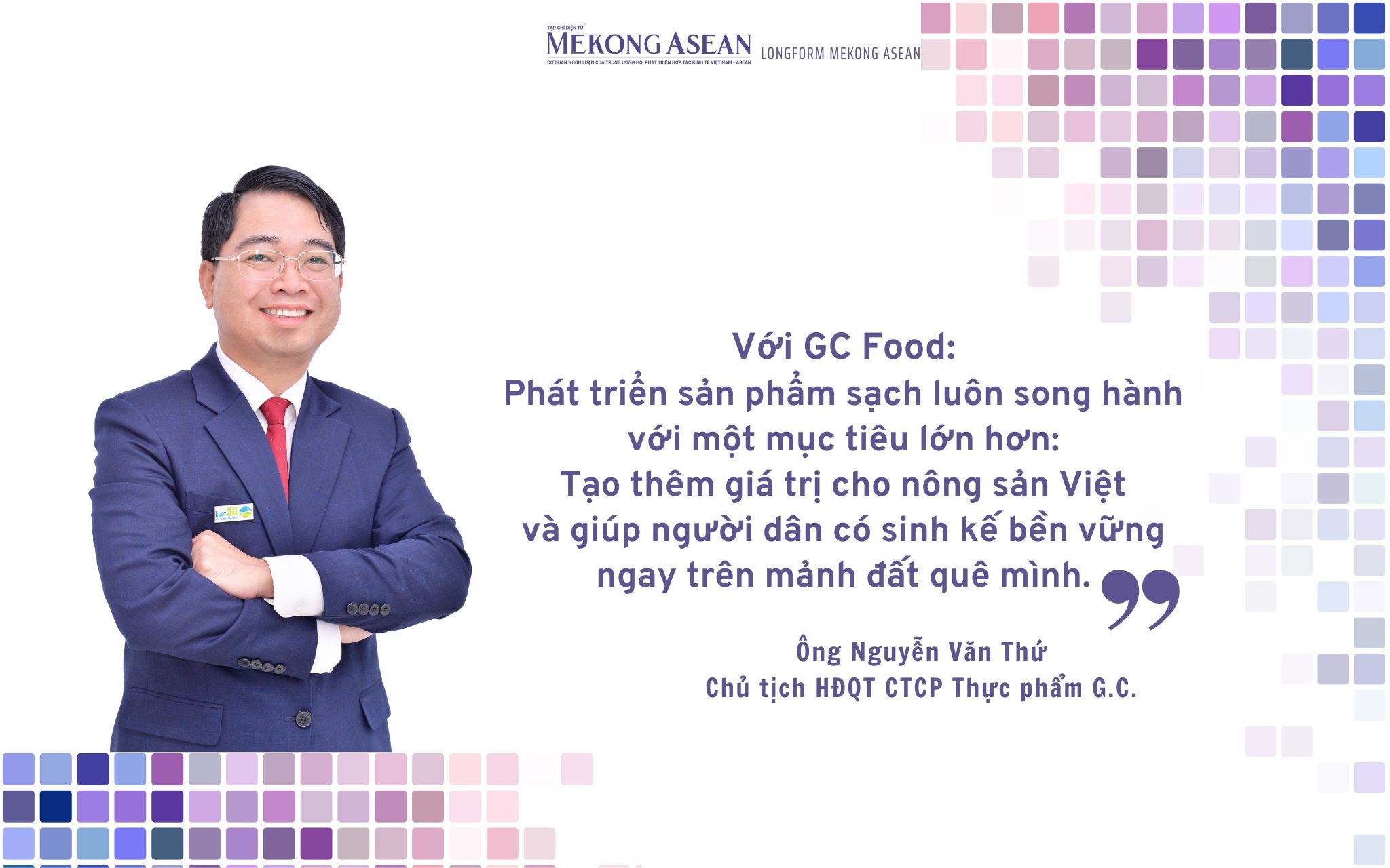 Sinh kế trên vùng đất khô hạn: GC Food gieo trồng những mùa xanh hạnh phúc