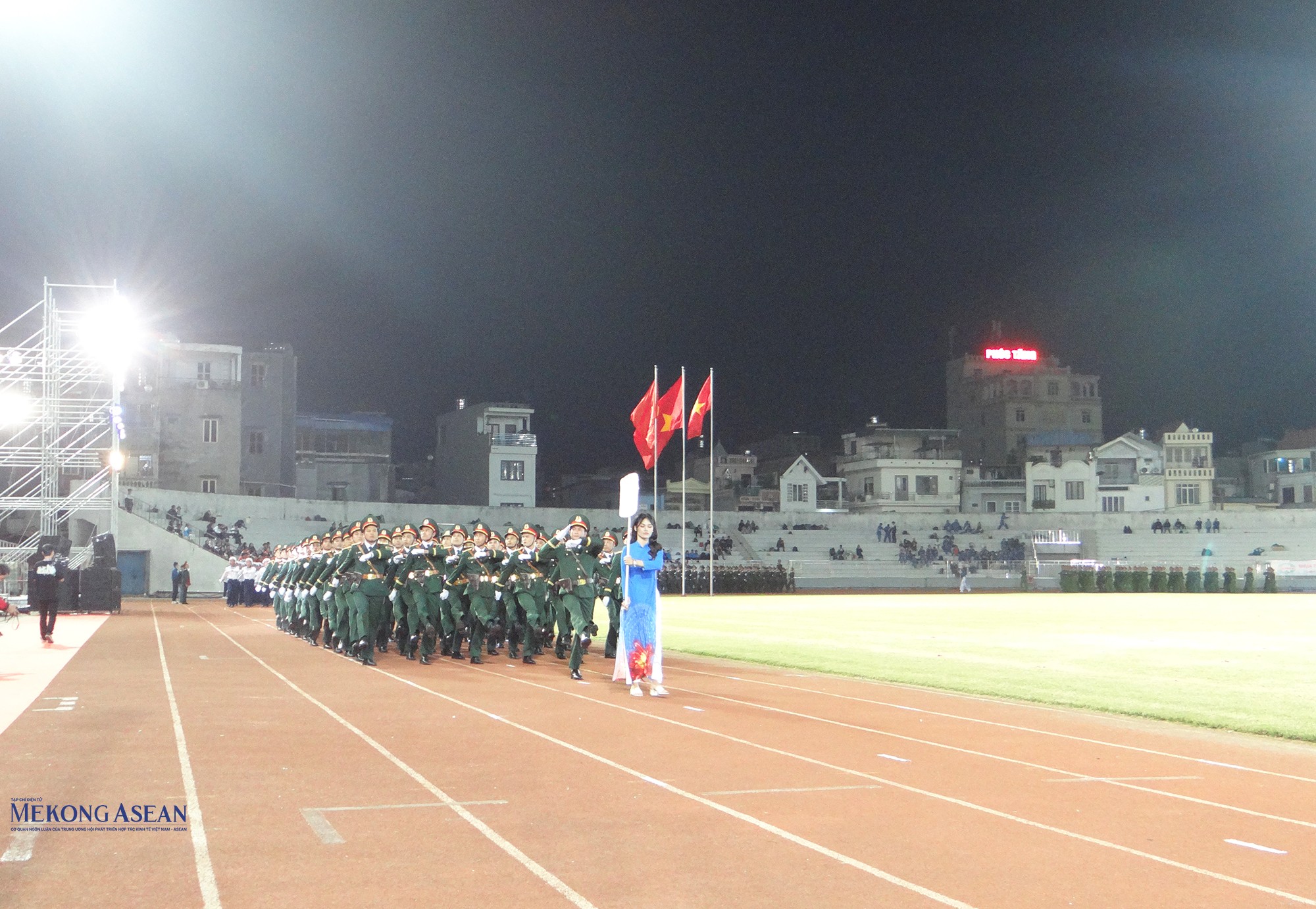 Đại hội có sự tham gia của các đoàn vận động viên đến từ 114 phường, xã, đặc khu, ngành Quân đội và ngành Công an. Ảnh: Phùng Nguyện/Mekong ASEAN. Đại hội có sự tham gia của các đoàn vận động viên đến từ 114 phường, xã, đặc khu, ngành Quân đội và ngành Công an. Ảnh: Phùng Nguyện/Mekong ASEAN.